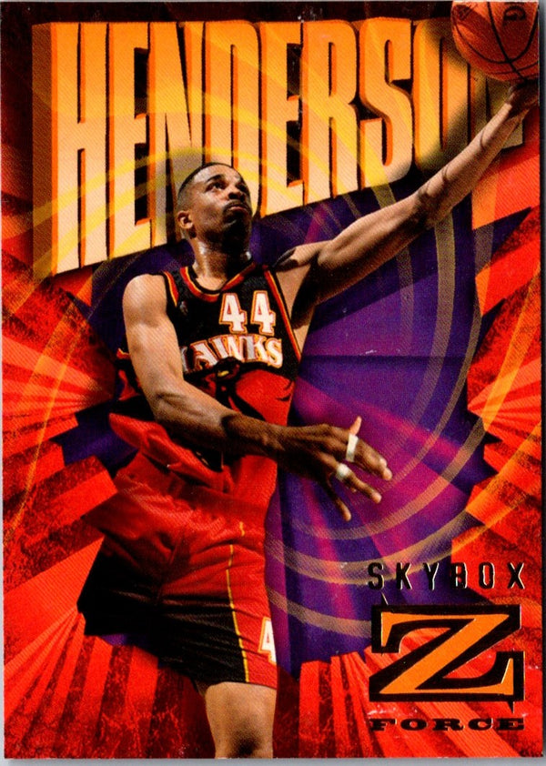 1996 SkyBox Z-Force Z-Cling Alan Henderson #2