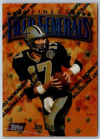 1997 Topps Finest Football Jim Everett #99