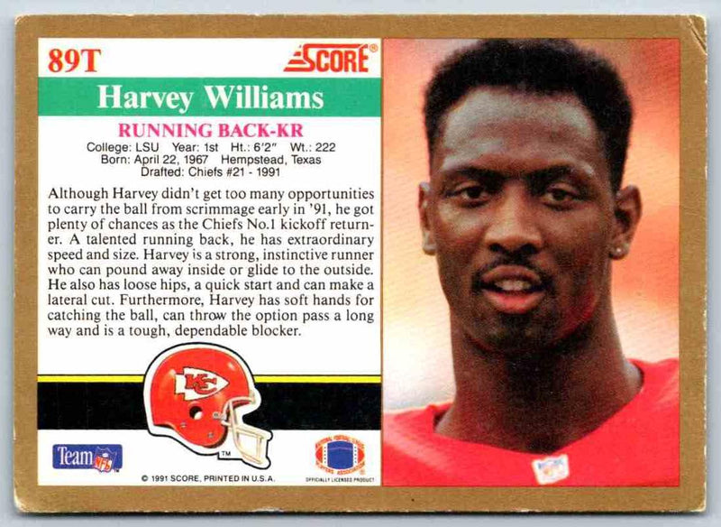 1991 Score Vestee Jackson