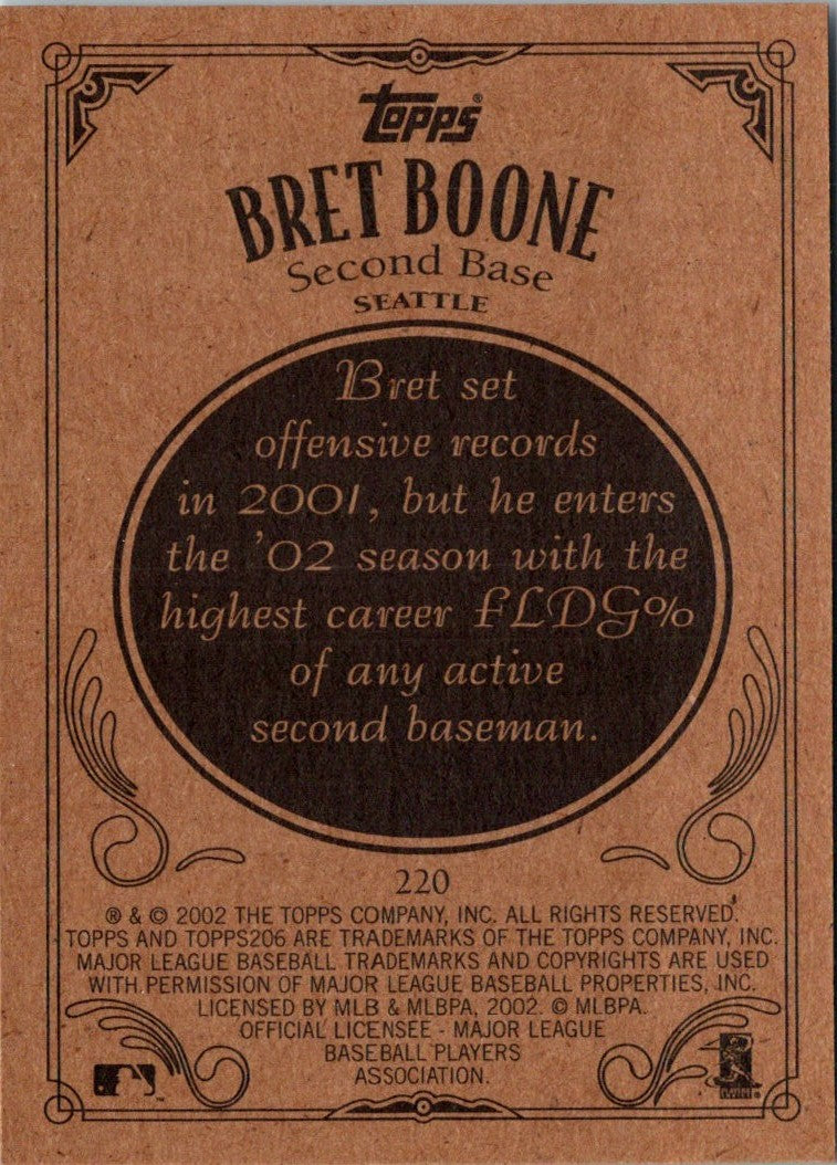 2002 Topps 206 Bret Boone