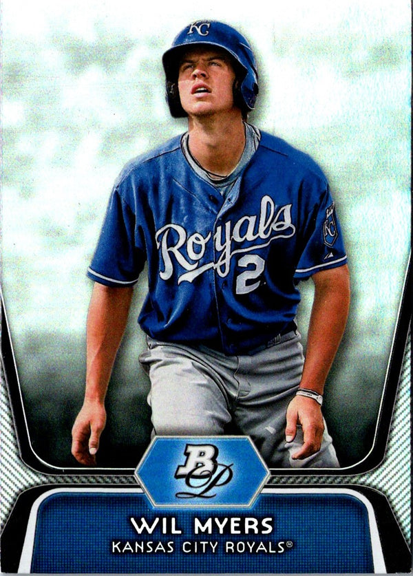 2012 Bowman Platinum Prospects Wil Myers #BPP80