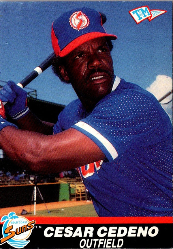 1989 T&M Senior League Cesar Cedeno #20