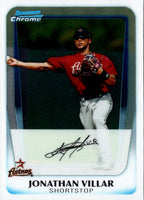 2011 Bowman Chrome Prospect Autographs Jonathan Villar #BCP110 Autograph