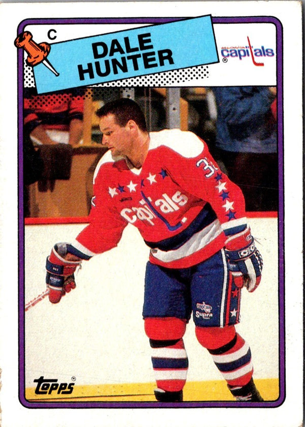 1988 Topps Dale Hunter #70