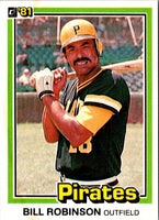 1981 Donruss Bill Robinson #137