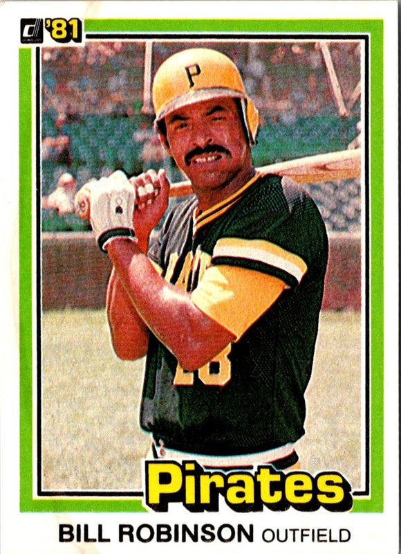 1981 Donruss Bill Robinson #137