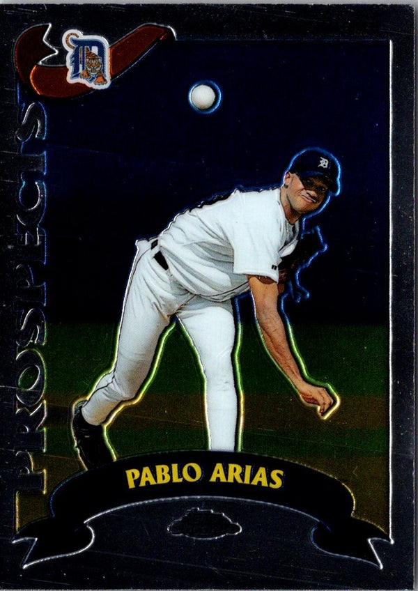 2002 Topps Pablo Arias #685 Rookie