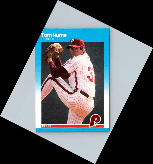 1985 Fleer Tom Hume #538