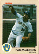 1983 Fleer Pete Vuckovich