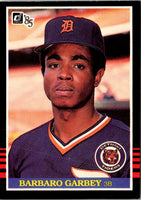 1985 Donruss Barbaro Garbey #456 Rookie