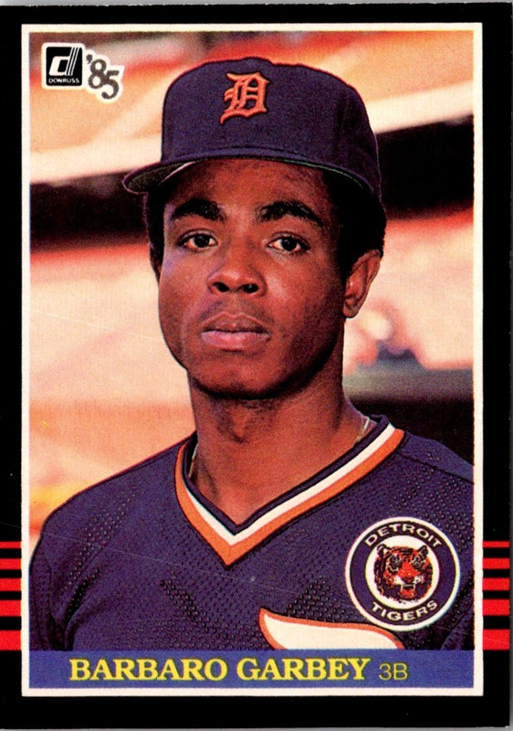 1985 Donruss Barbaro Garbey #456 Rookie