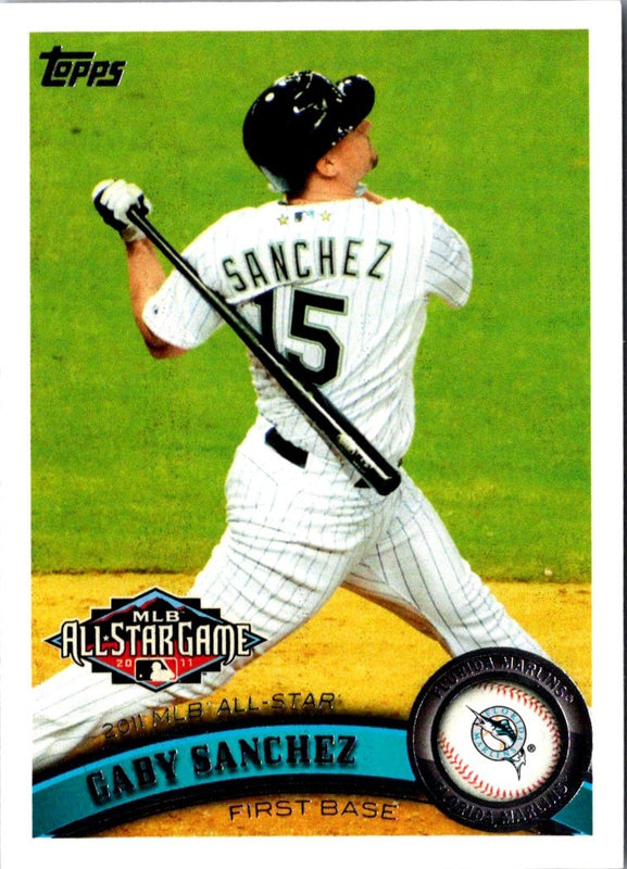 2011 Topps Update Gaby Sanchez #US321