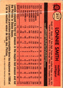 1981 Topps Lonnie Smith