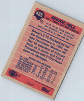 1991 Topps Football Bruce Hill #485