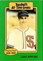 1987 Hygrade All-Time Greats Luke Appling #NNO