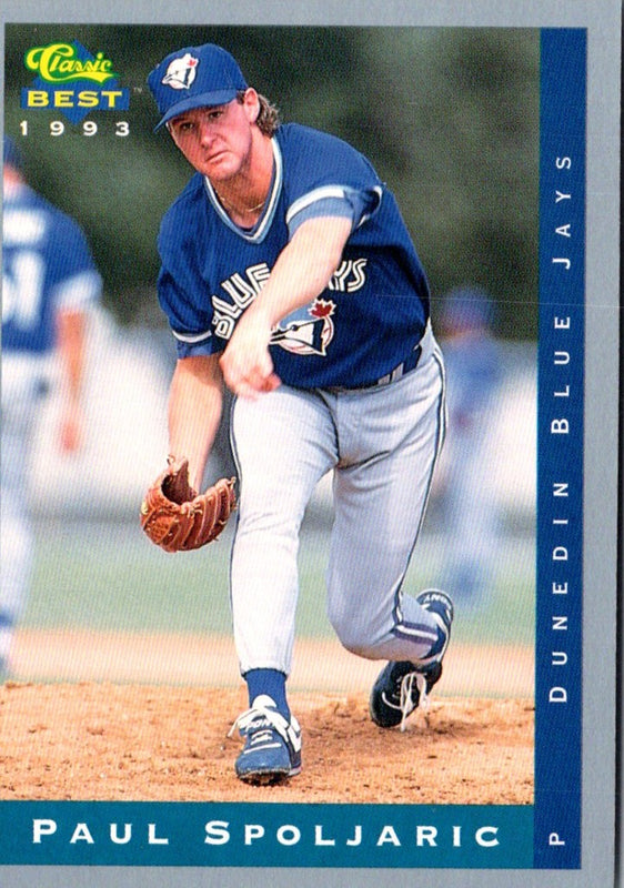 1993 Classic Best Paul Spoljaric #118