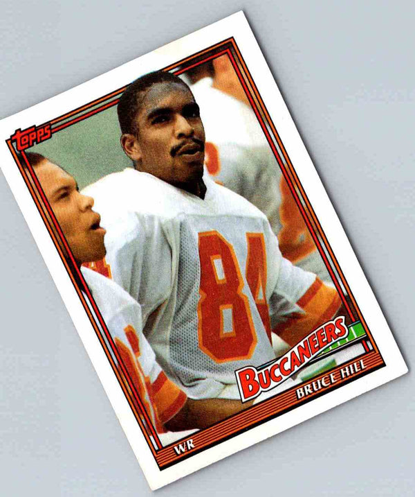 1991 Topps Football Bruce Hill #485