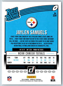 2018 Donruss Jaylen Samuels