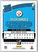 2018 Donruss Jaylen Samuels #334 Rookie