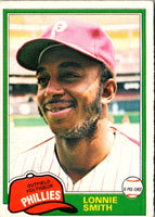 1981 Topps Lonnie Smith #317