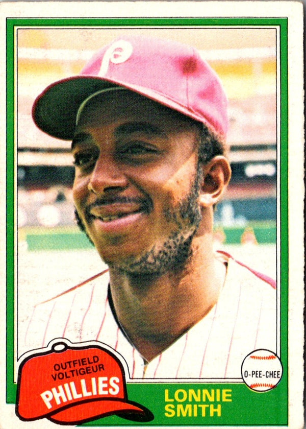 1981 Topps Lonnie Smith #317