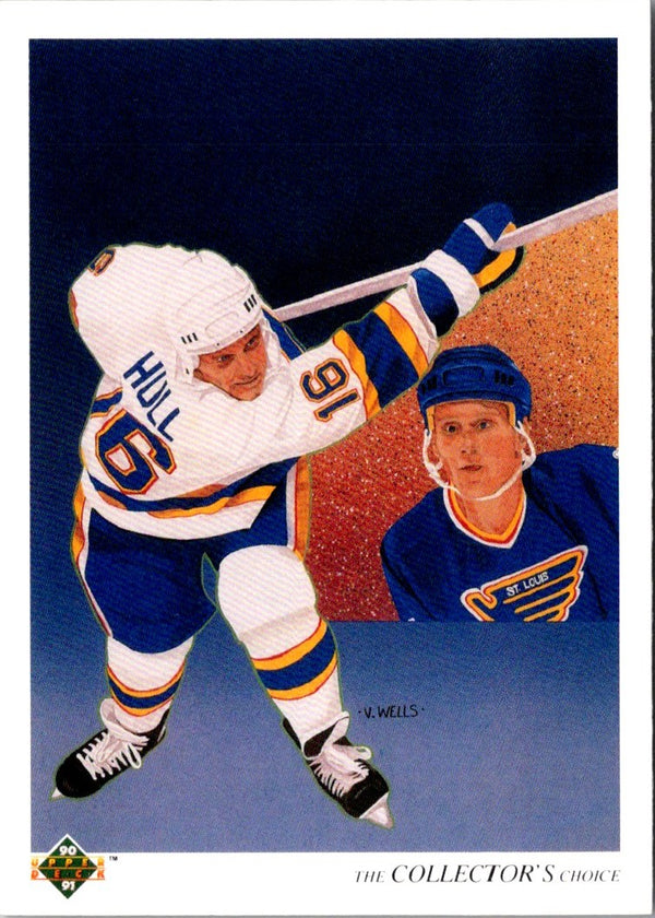 1990 Upper Deck Brett Hull #312