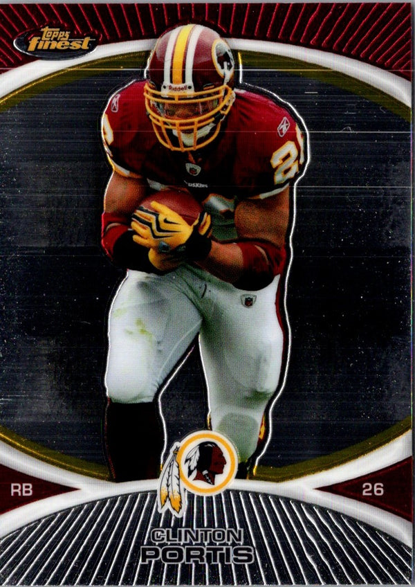 2010 Finest Clinton Portis #123