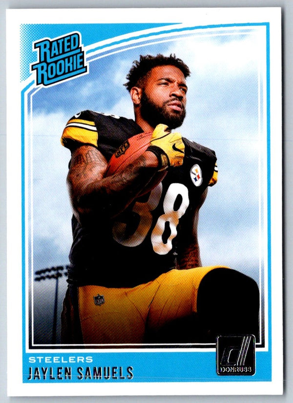 2018 Donruss Jaylen Samuels #334 Rookie