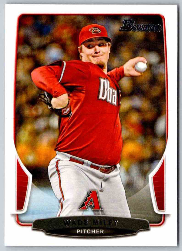 2014 Bowman Wade Miley #148