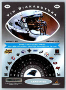 1997 Pinnacle Certified NFL Tim Biakabutuka