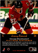 1991 Pro Set Platinum Jeremy Roenick