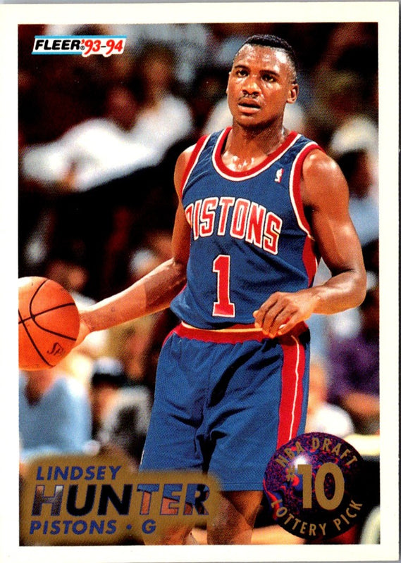 1993 Fleer Lottery Exchange Lindsey Hunter #10