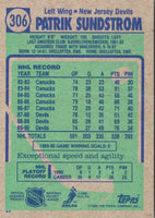1990 Topps Patrik Sundstrom #306
