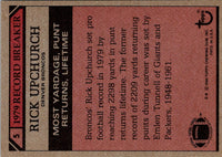 1980 Topps Rick Upchurch #5 NM-MT
