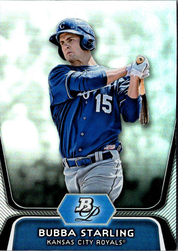 2012 Bowman Platinum Prospects Bubba Starling #BPP100