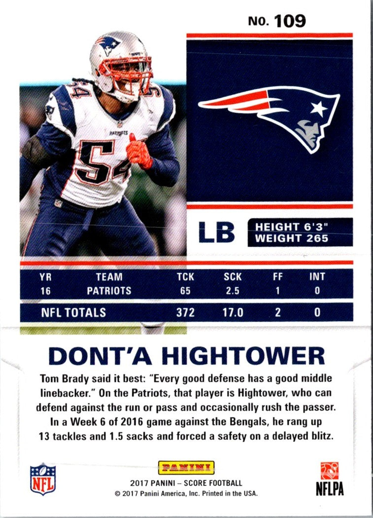 2017 Score Dont'a Hightower