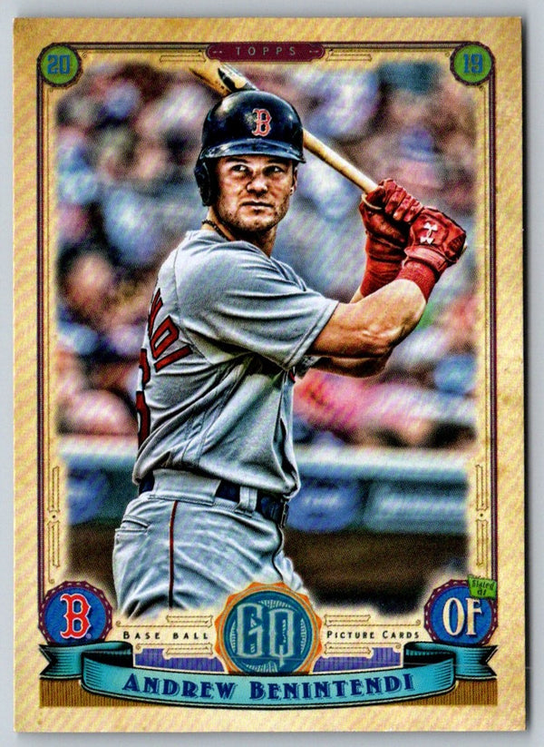 2019 Topps Gypsy Queen Green Andrew Benintendi #205