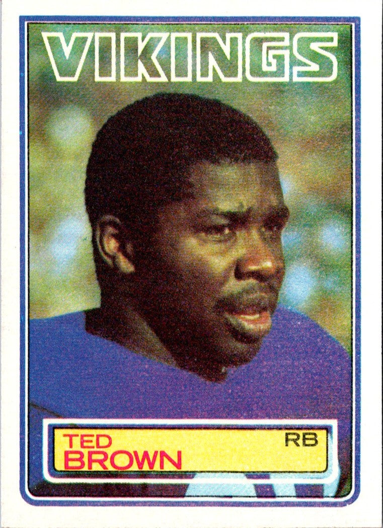 1983 Topps Ted Brown