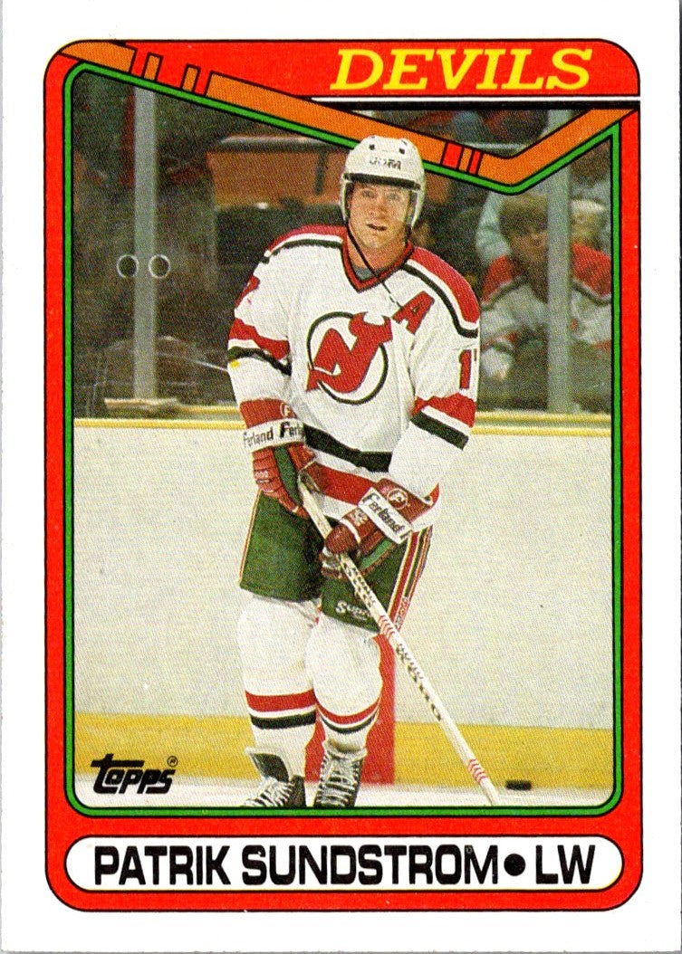 1990 Topps Patrik Sundstrom