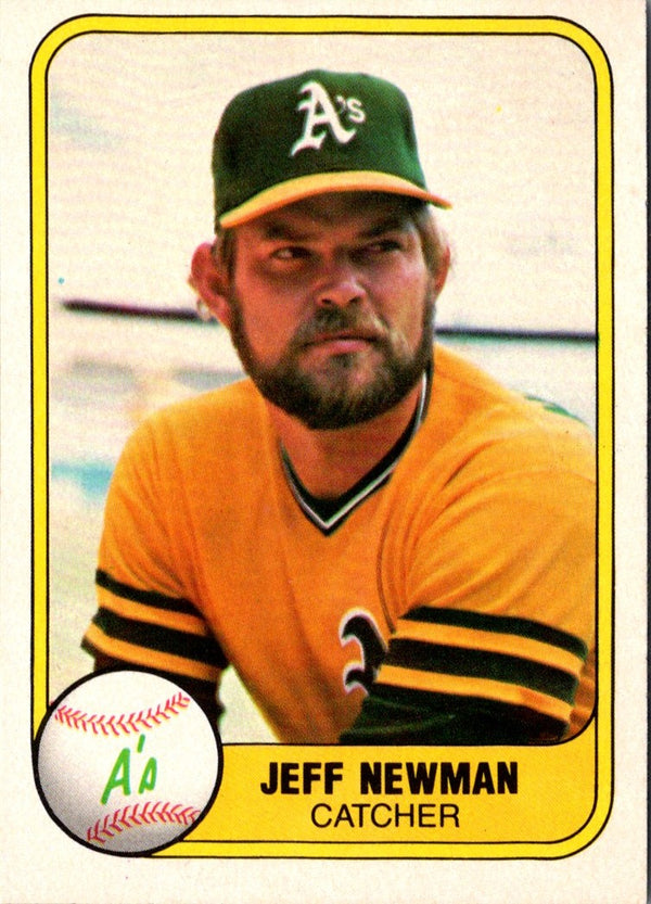 1981 Fleer Jeff Newman #577