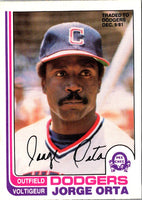 1982 O-Pee-Chee Jorge Orta #26