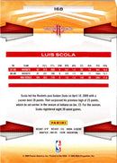 2009 Panini Luis Scola