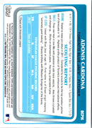 2011 Bowman Chrome Prospect Adonis Cardona