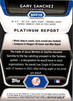 2012 Bowman Platinum Prospects Gary Sanchez #BPP38