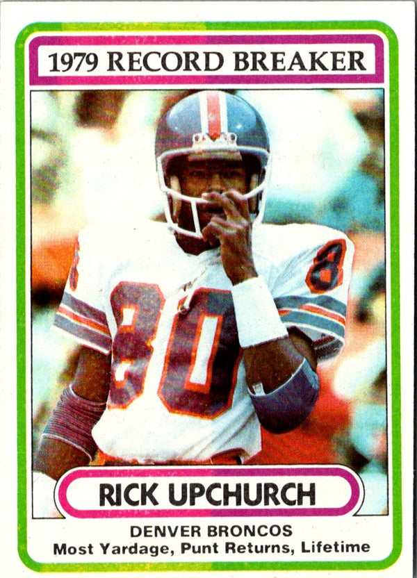 1980 Topps Rick Upchurch #5 NM-MT