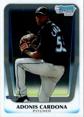 2011 Bowman Chrome Prospect Adonis Cardona #BCP96