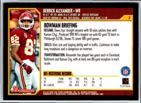 2000 Bowman Derrick Alexander #7