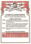 1981 Donruss Alfredo Griffin