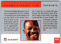 1991 Pro Line Portraits Andre Tippett #132
