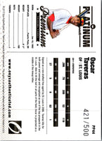 2012 Onyx Platinum Prospects Oscar Taveras #PP44 421/500